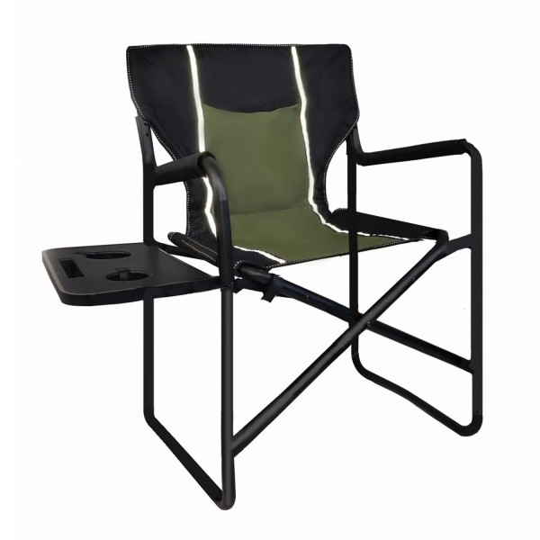 Orcamp Katlanır Yan masalı Lüks Kamp Sandalyesi       Yeşil