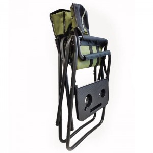 Orcamp Katlanır Yan masalı Lüks Kamp Sandalyesi       Yeşil