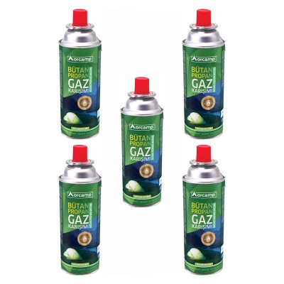 Orcamp 227 gr. Tüp Gaz Kartuşu 5li Set