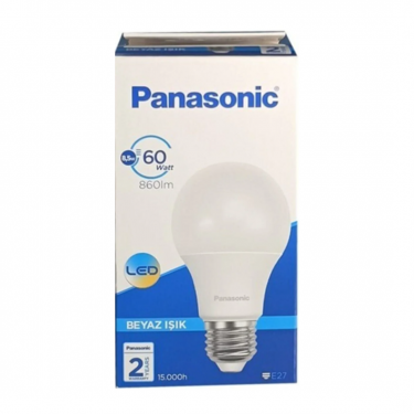 Panasonic 8,5W E-27 6500K Beyaz Işık Led Ampul