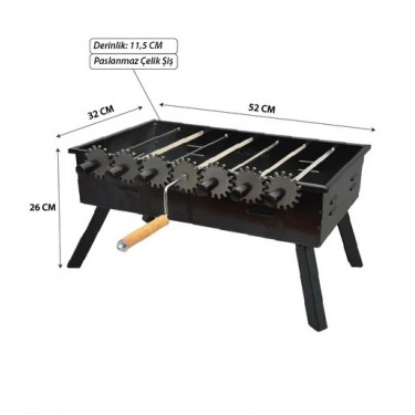 ÇEVİRMELİ KARA MANGAL